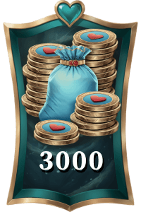 3000 Münzen sammeln