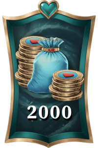 2000 Münzen sammeln